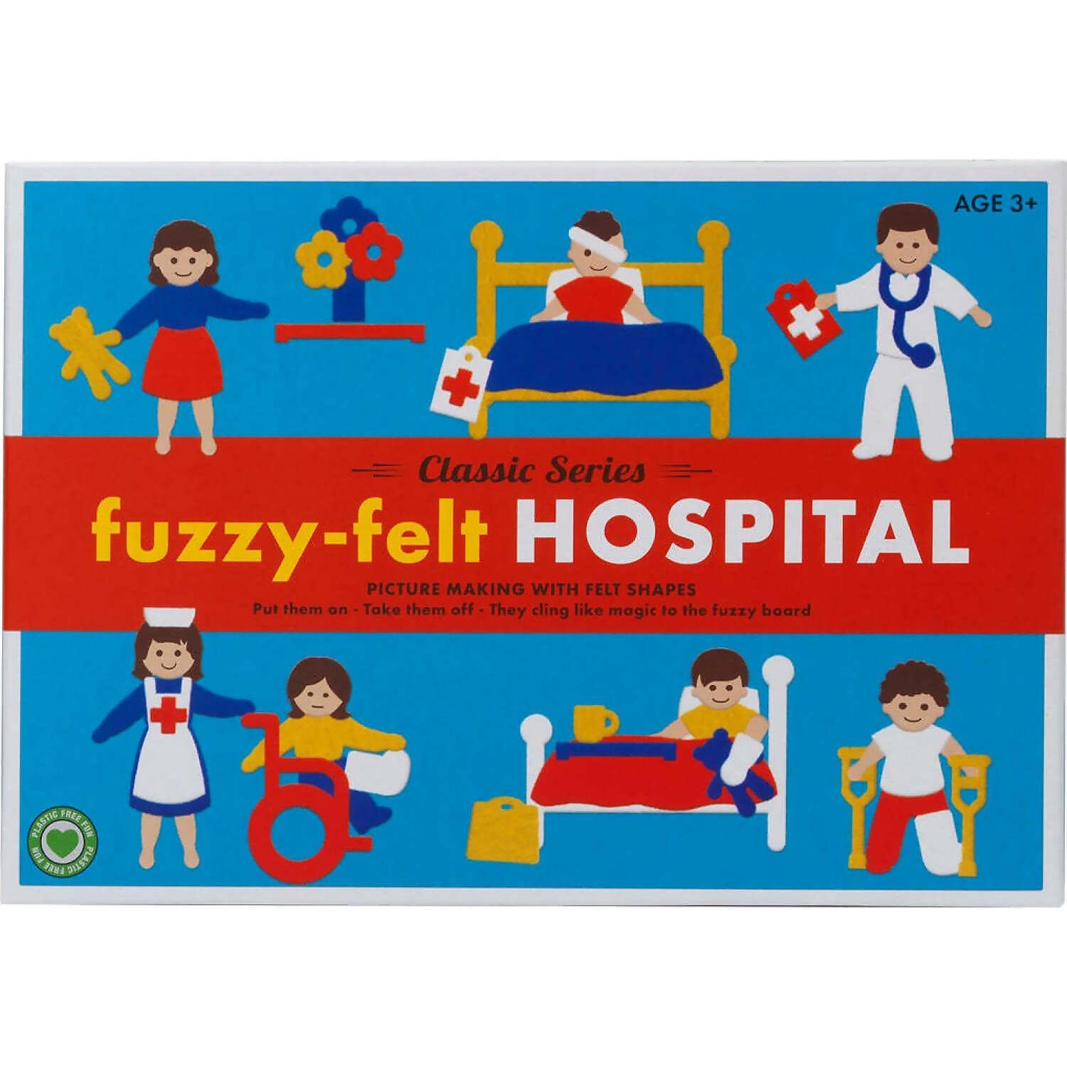 Peterkin Fuzzy Felt Classic Series Hospital