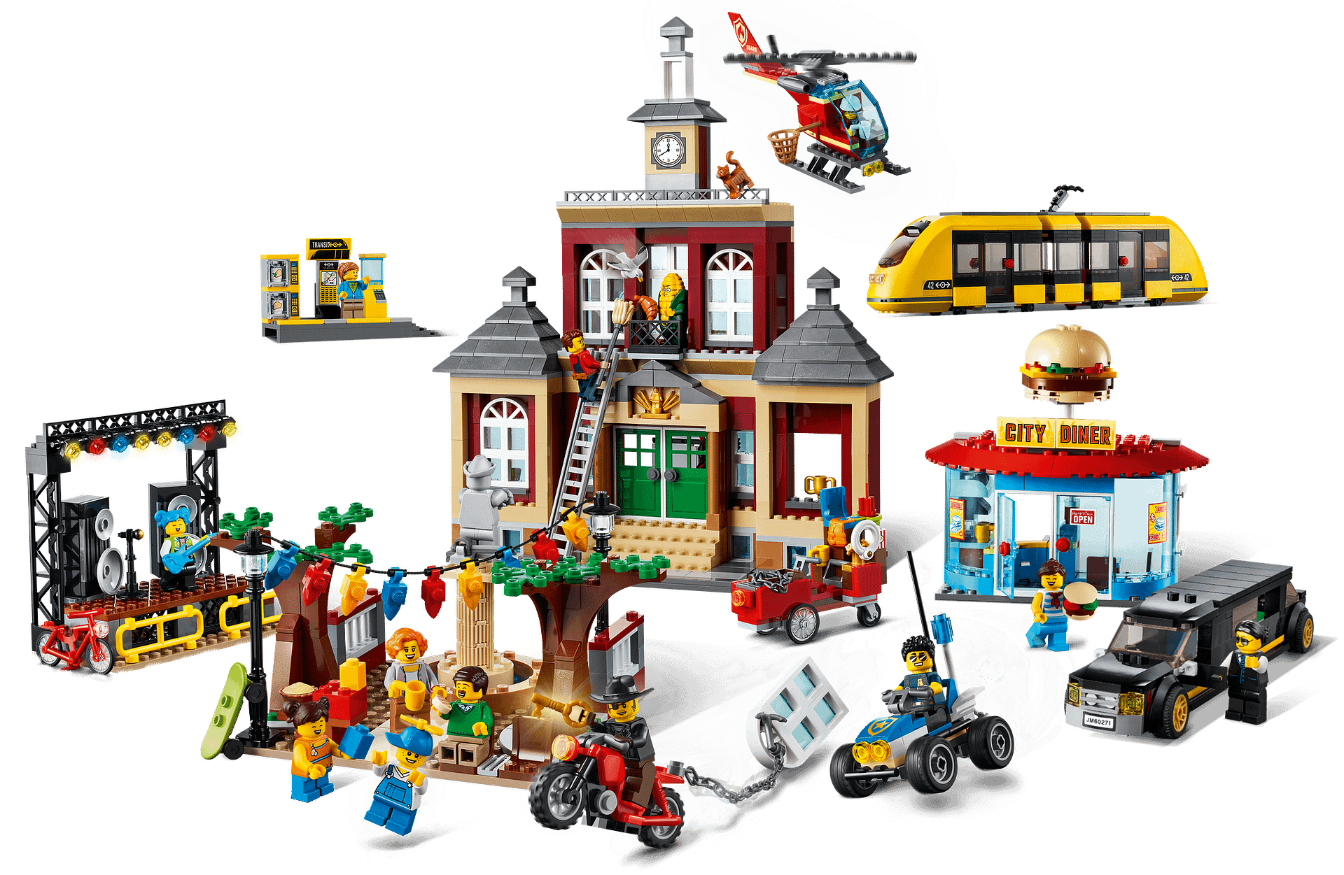 LEGO 60271 Main Square City BrickBuilder Australia LEGO SHOP