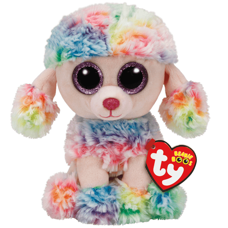 Beanie boo sale rainbow poodle birthday